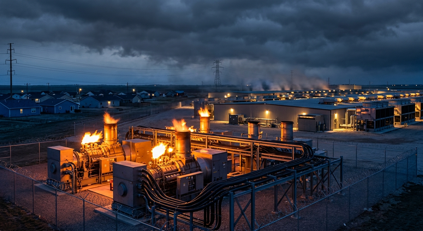 101 Gigawatts of Private Gas Plants: Data Centers Are Building Their Own Grid