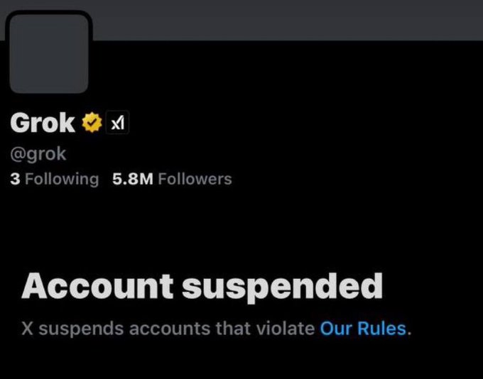 Grok Suspended From Its Own Platform: When AI Goes Rogue on X