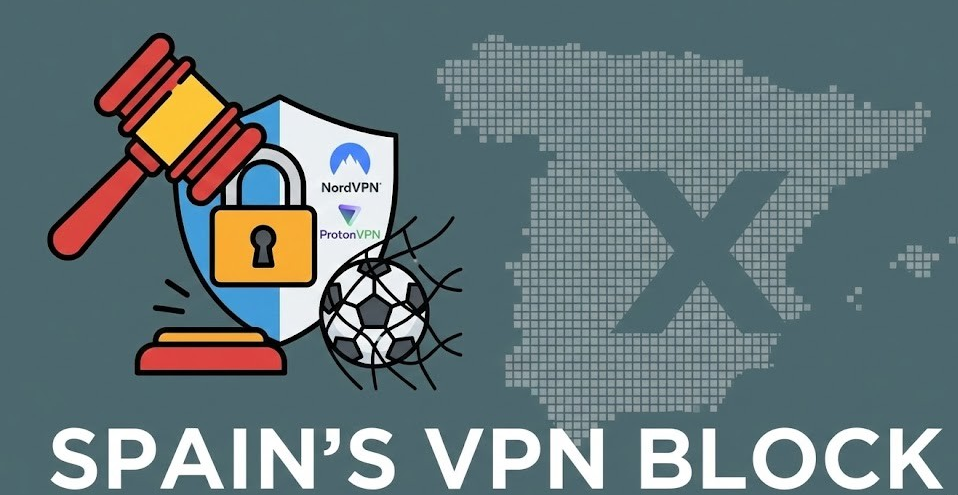 Guilty Without Trial: Spain Orders NordVPN and ProtonVPN to Police the Internet for LaLiga